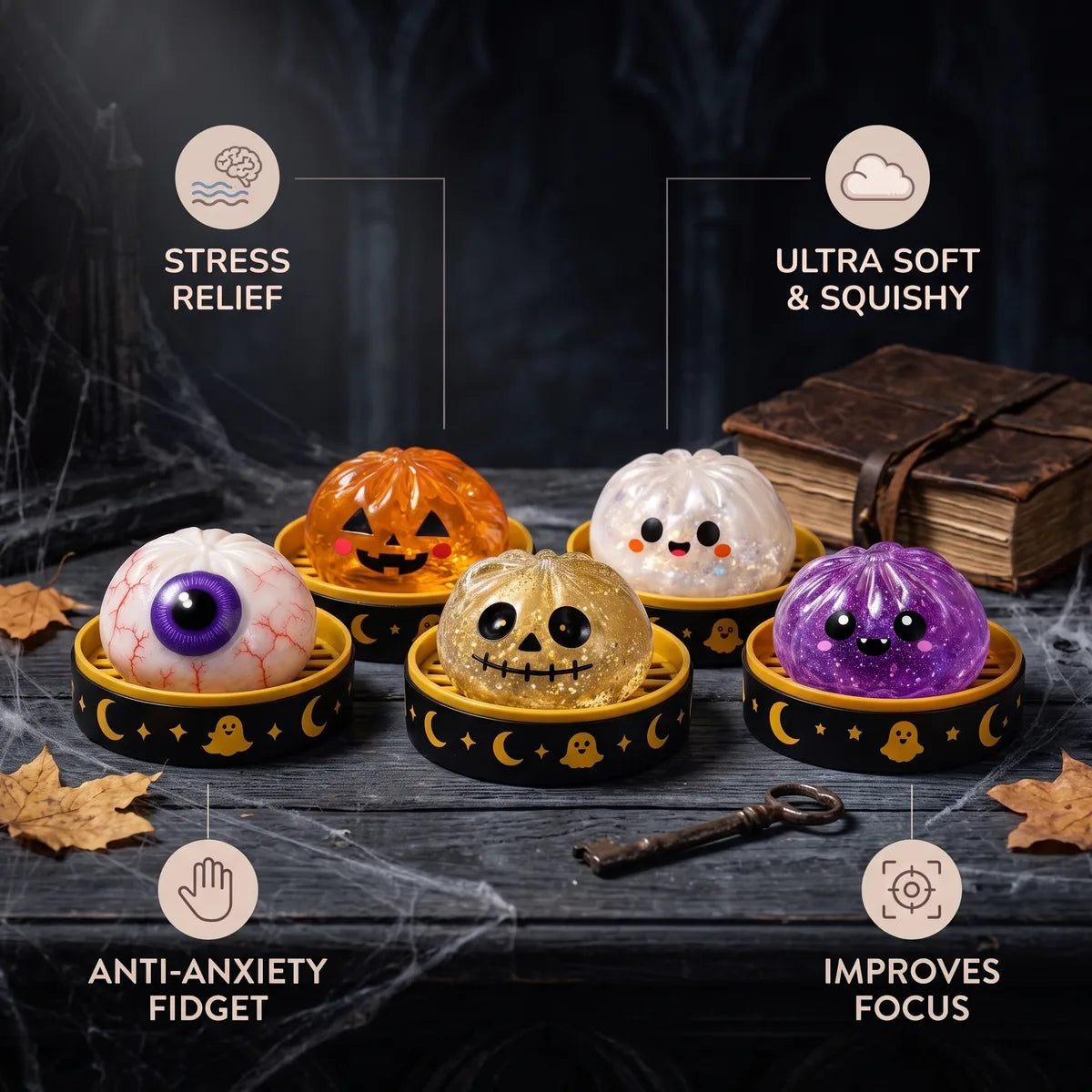 Spooky Squishy™ | Halloween Dumpling Squishies